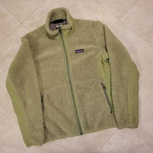 VTG Patagonia Synchilla Womens M Medium Sherpa Deep Pile Fleece Lined Jacket
